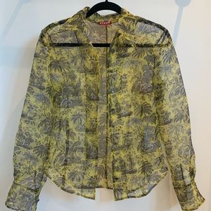 Staud: tropical shirt